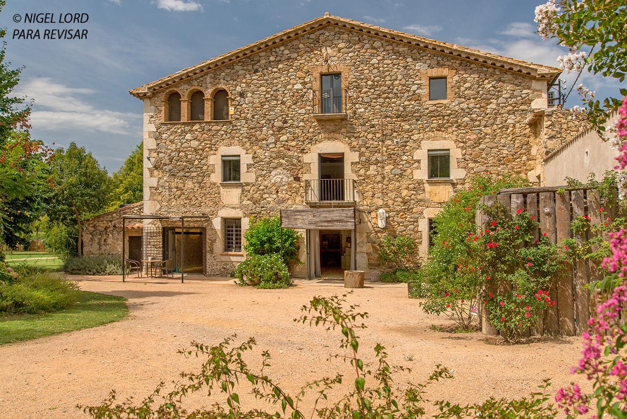 Villa Mas Carreras 1846 Bordils Esterno foto